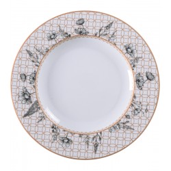 Prato 21cm Sobremesa Solaris em Porcelana Tramontina